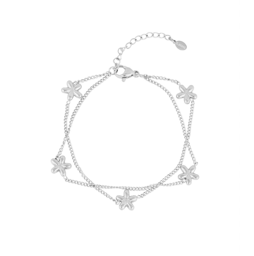 Flower bomb armband