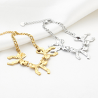 Strikjes armband Big