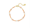 Armband twisted love Oranje