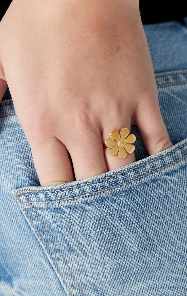 Ring zoete bloem