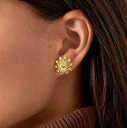 Blossom dots oorbellen