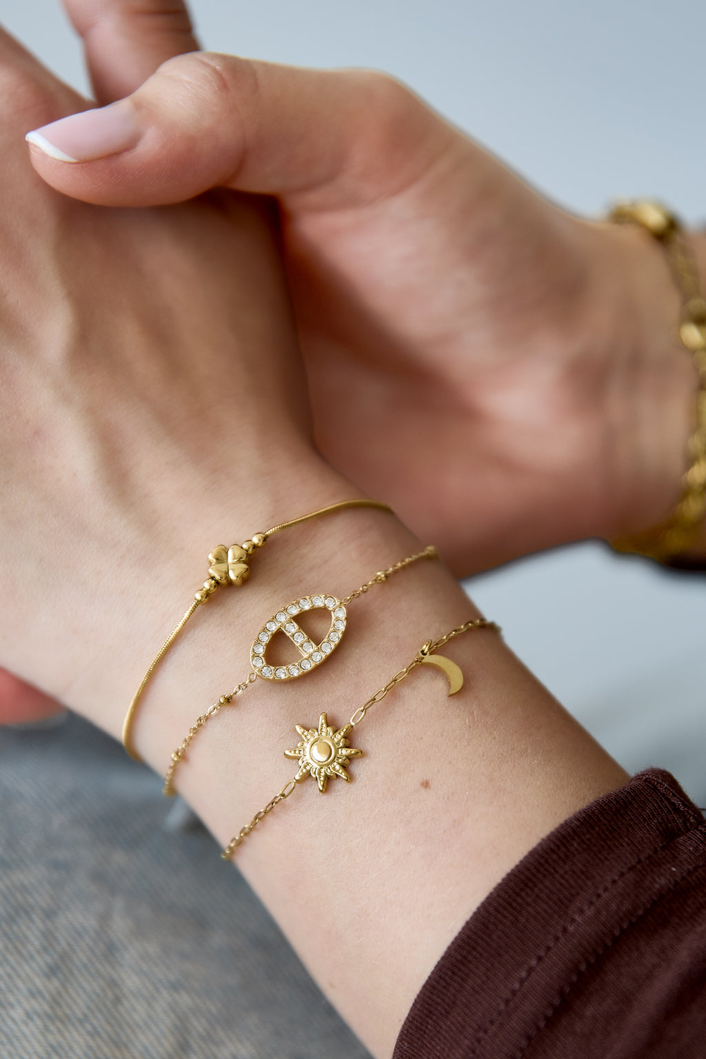 Armband Klaver