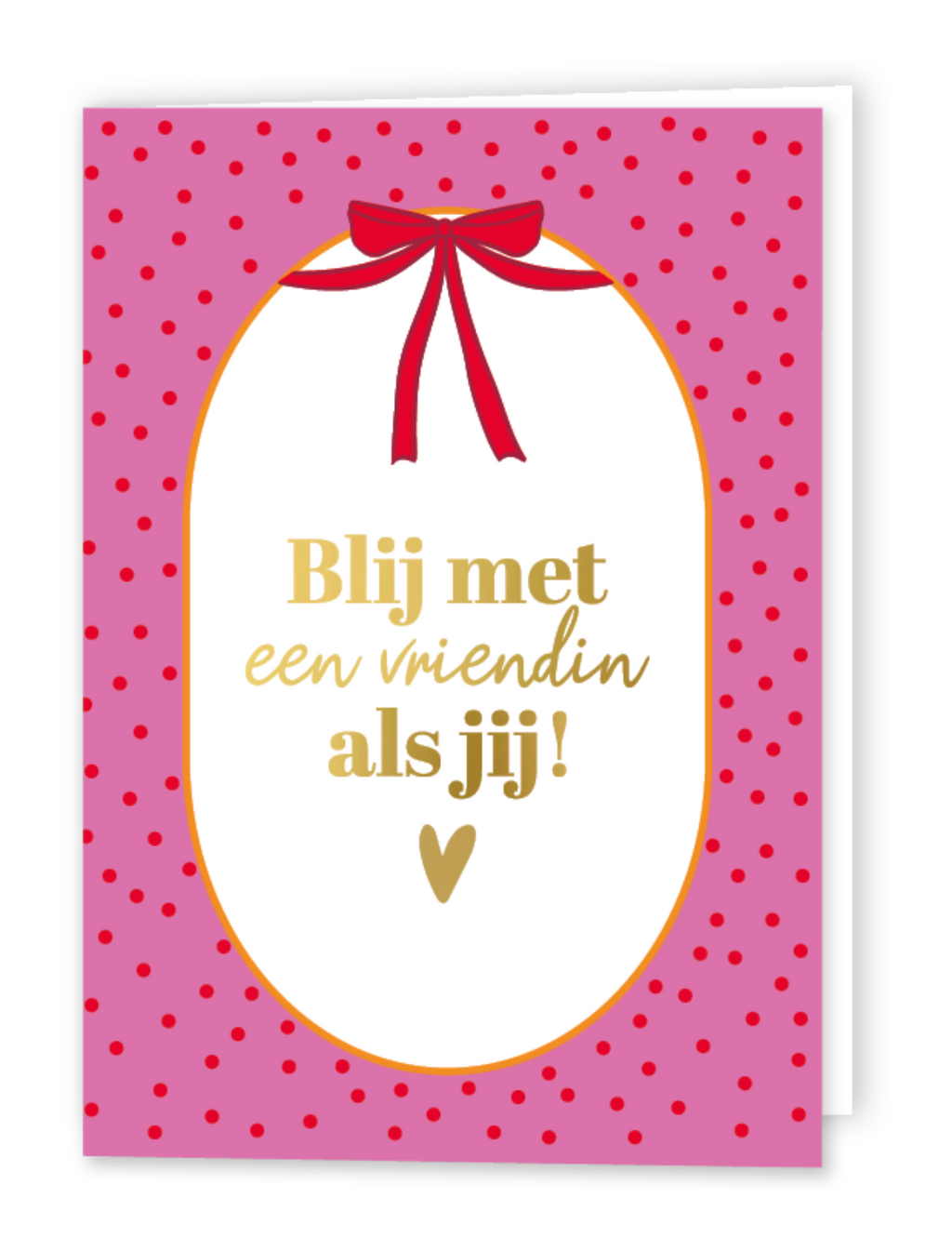 Blij met een vriendin als jij
