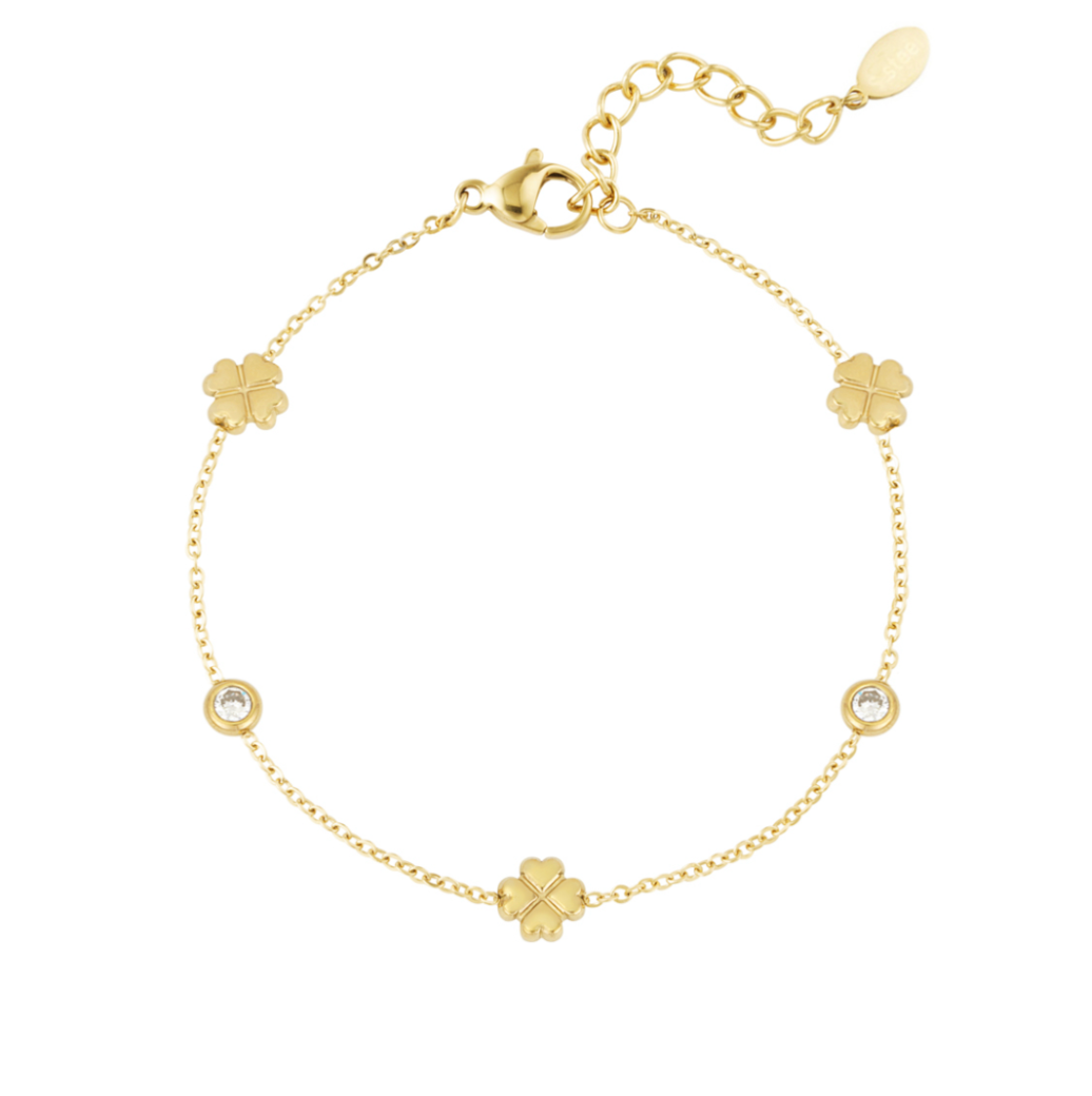 Gleaming luck armband