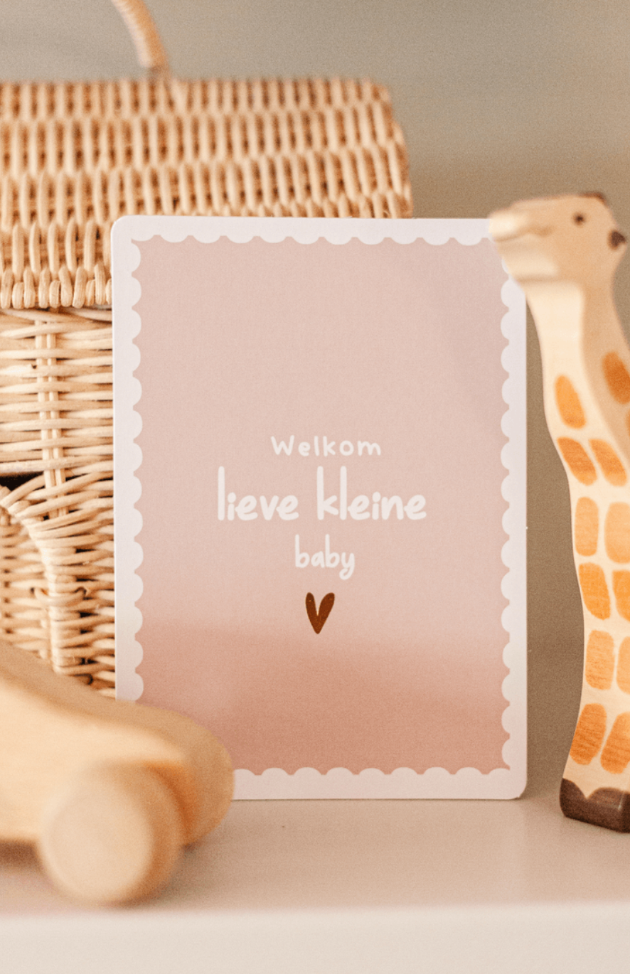 Welkom lieve kleine baby